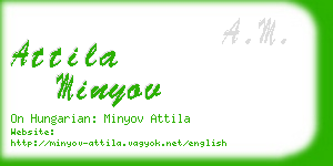 attila minyov business card
